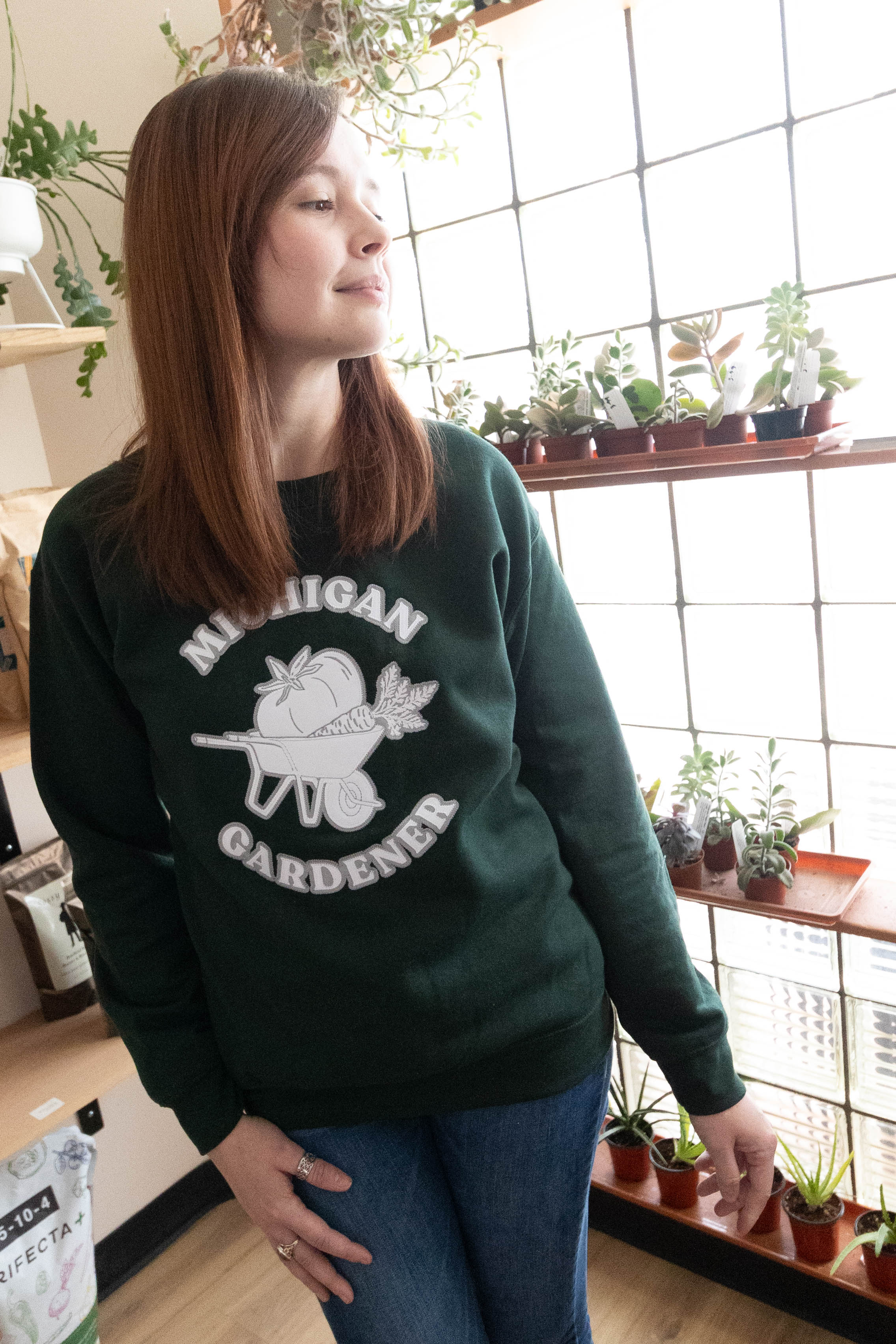 MIgardener College Crewneck Sweatshirt - Image 4